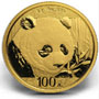 The 1/4 oz Gold Panda was replaced with this 8 gram Gold Panda, still containing .999 fine Gold.